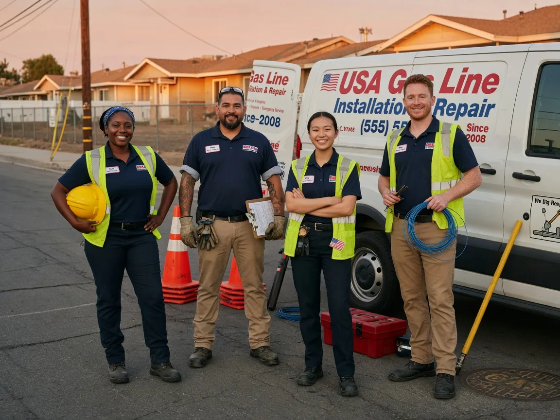 Gas Line Installation company in Leupp, AZ